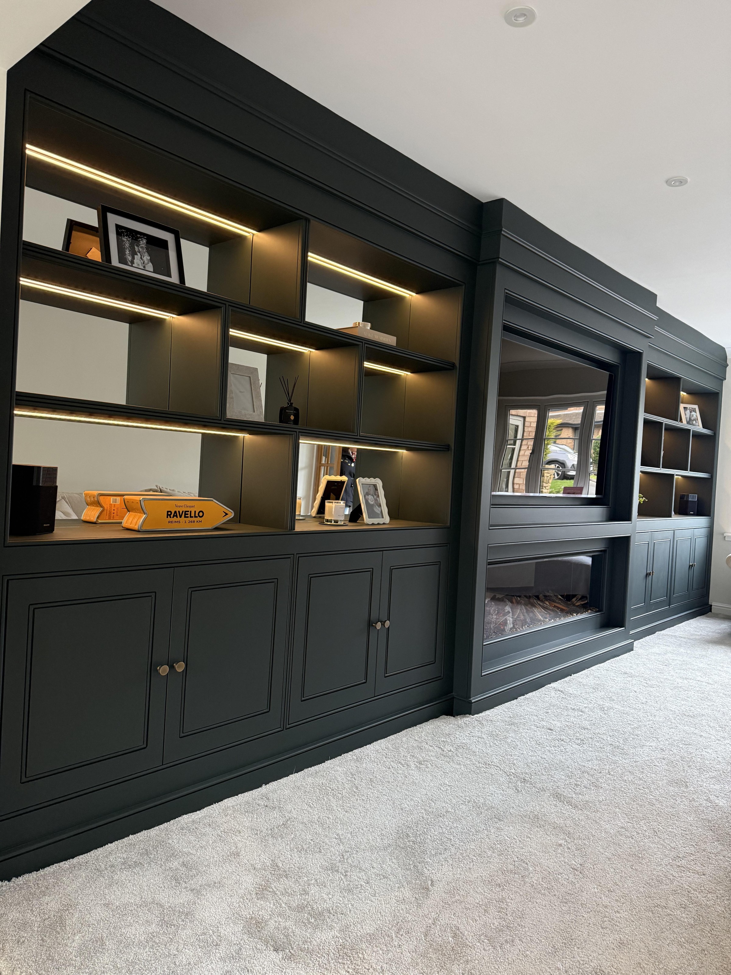 Bespoke fitted cabinets in Derbyshire