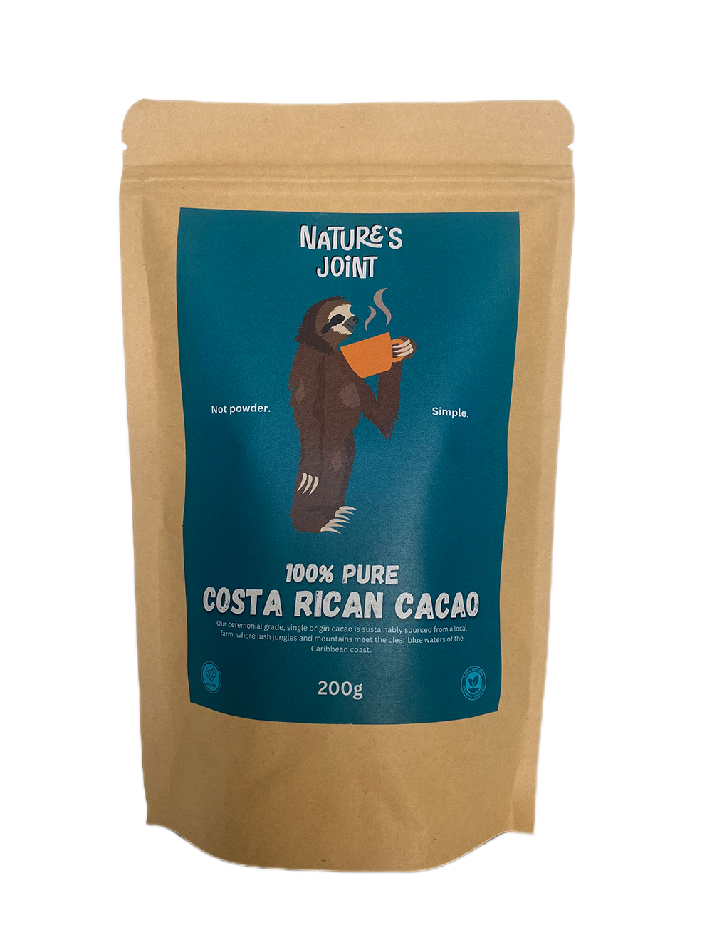 Organic Artisan Ceremonial Costa Rican Cacao Paste image