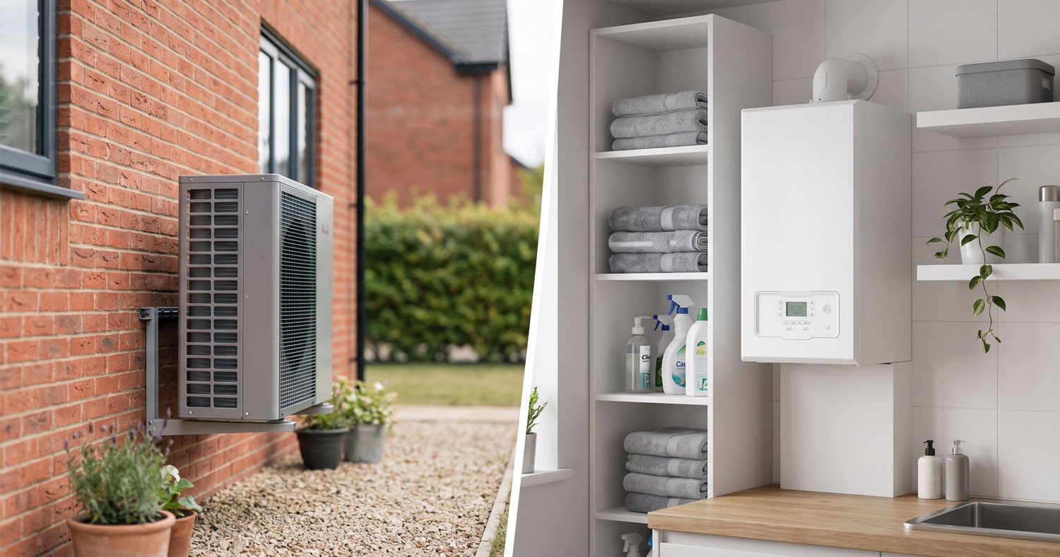 Air source heat pump vs gas boiler: cost, efficiency & long-term savings