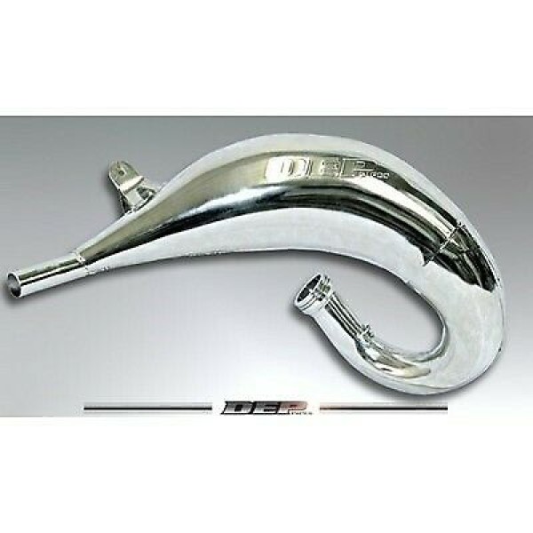Honda CR125 1990-97 DEP Exhaust Pipe Nickel