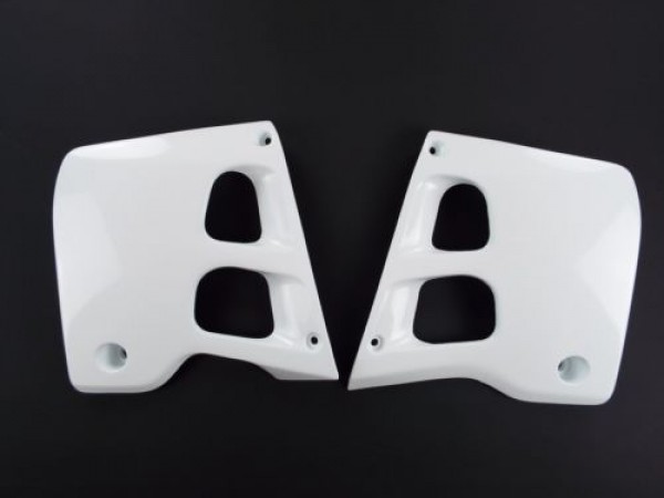 Honda CR125 1991-92 CR250 1990-91 UFO Radiator Scoops covers (White)
