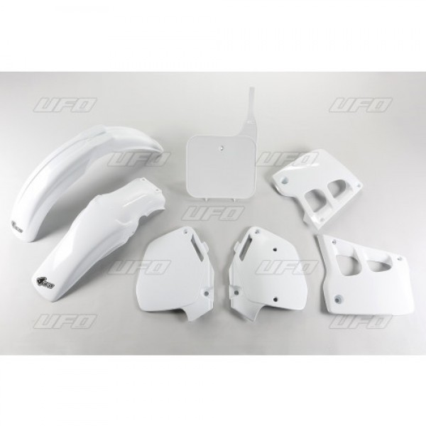Honda CR125 1991-92 CR250 1990-91 UFO Plastic Kit (White)