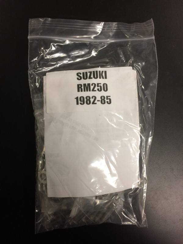 Suzuki RM250 1982-85 engine bolt set