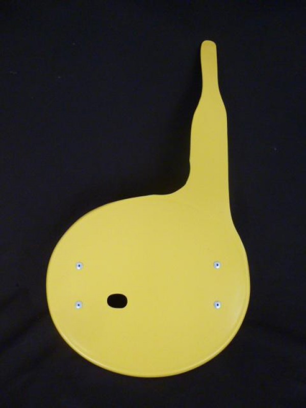 Yamaha YZ125 1979-80  YZ250 YZ465 1979-81 Front Number Plate (YELLOW)