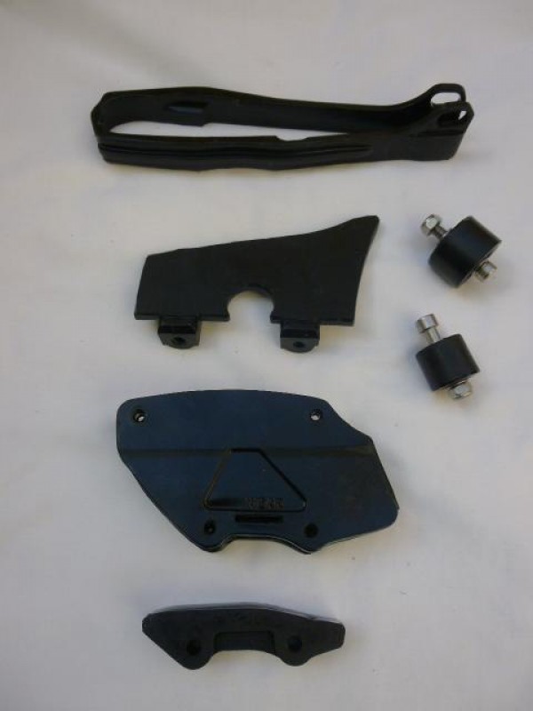 Honda CR125 1989-90 CR250 1988-89 CR500 1989 Full Chain Slider Set
