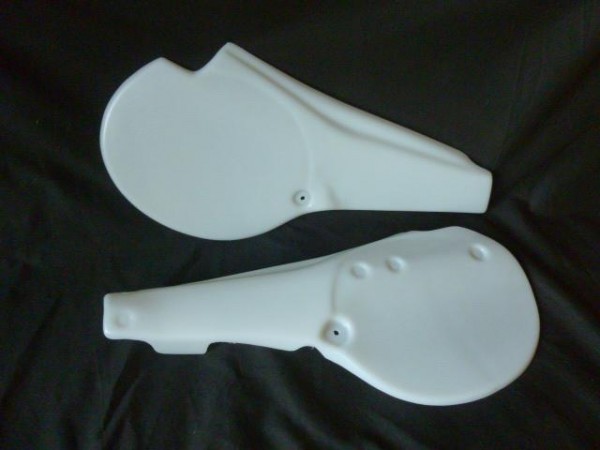 Honda CR250 CR450 1981 Translucent Side Panels