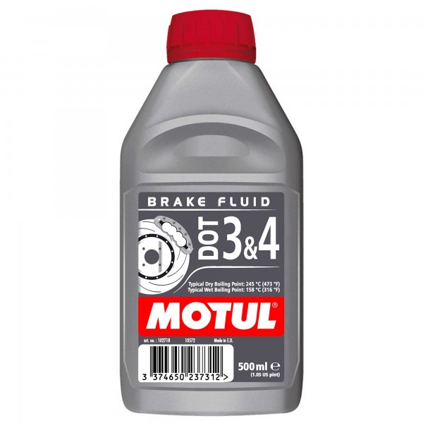 MOTUL  BRAKE FLUID DOT 3&4 500ML