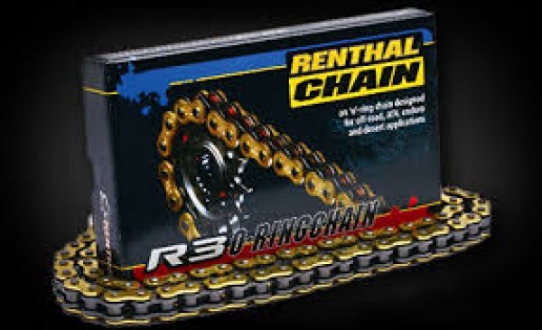 Yamaha YZ250 1980-23 YZ465 1980-81 YZ490 1982-89 WR500 1992-93  Renthal R3 O Ring Chain 118 Links