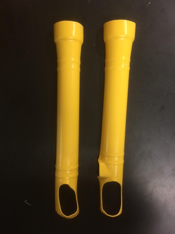 Suzuki RM250 RM370 1976 Fork Leg Protectors 