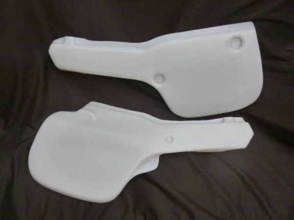 Yamaha YZ125 1983 Side Panels (Translucent)