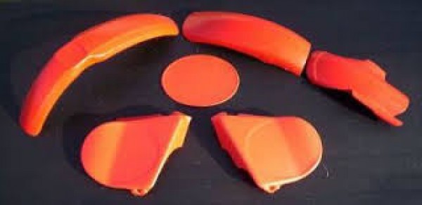 Honda CR125 1976-78 VMX Racing full plastic kit