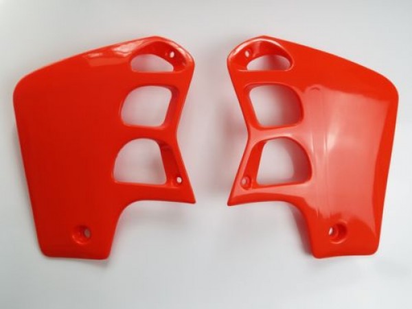 Honda CR250 1988-89 UFO Radiator Scoops covers (Red)