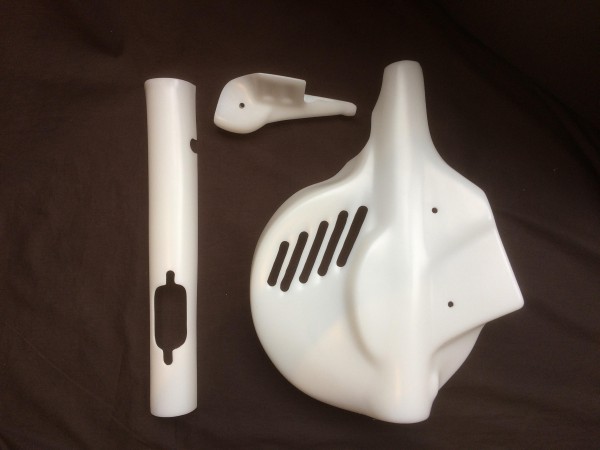 Honda CR125 CR250 CR500 1984-88 HRC replica disc cover set Translucent