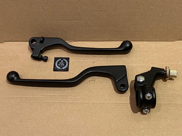HONDA CR125 CR250 CR500 1986-91 Front Brake Clutch Lever And Perch Set