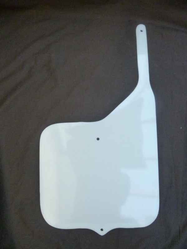 Suzuki RM125 RM250 1982-83 RM465 1982 RM500 1983 Translucent Factory Style Front Number Plate