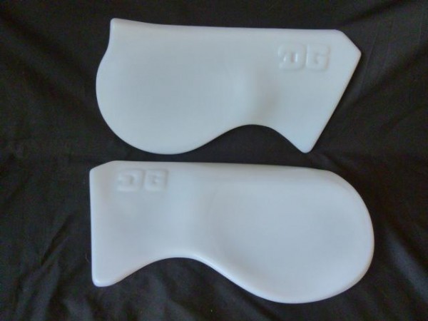 Suzuki RM125 RM250 RM370 RM400 1976-78 DG Replica Side Panels (Translucent)