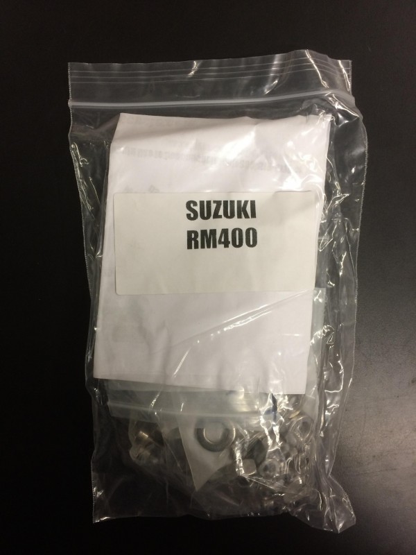 Suzuki RM400 1979-80 engine bolt set