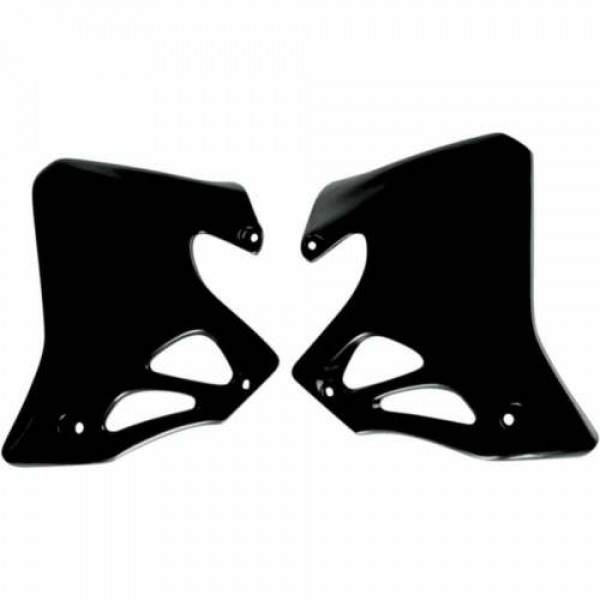 Honda CR125 1995-97 CR250 1995-96 UFO Radiator Scoops covers (Black)