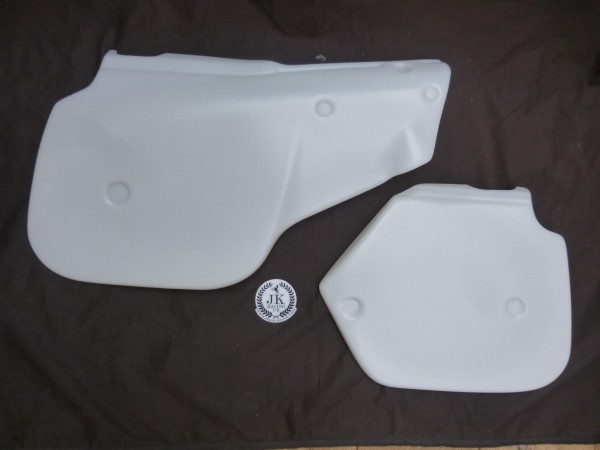 Suzuki RM125 RM250 1984-85 Side Panels (Translucent)
