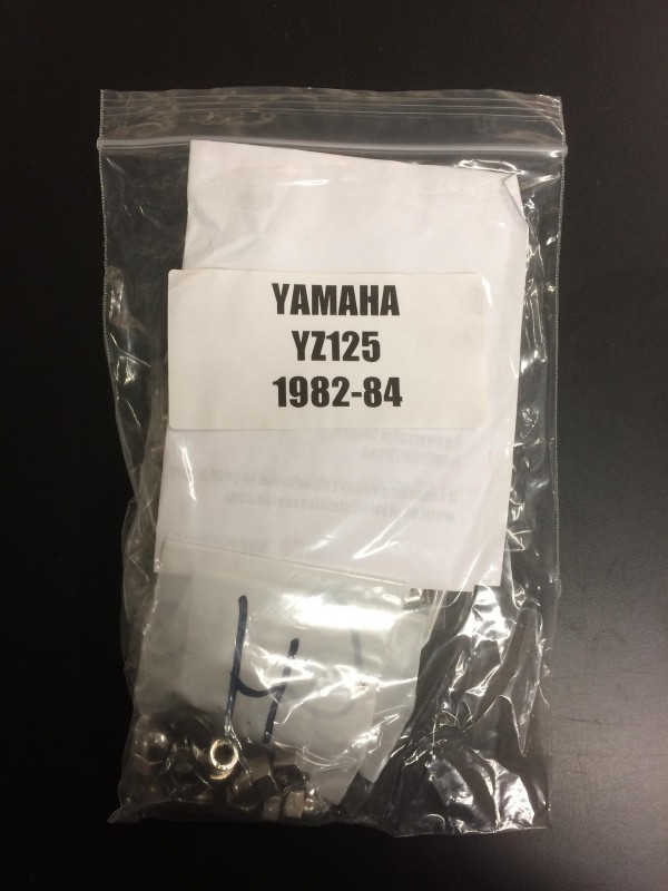 Yamaha YZ125 1982-84 Engine Bolt Set