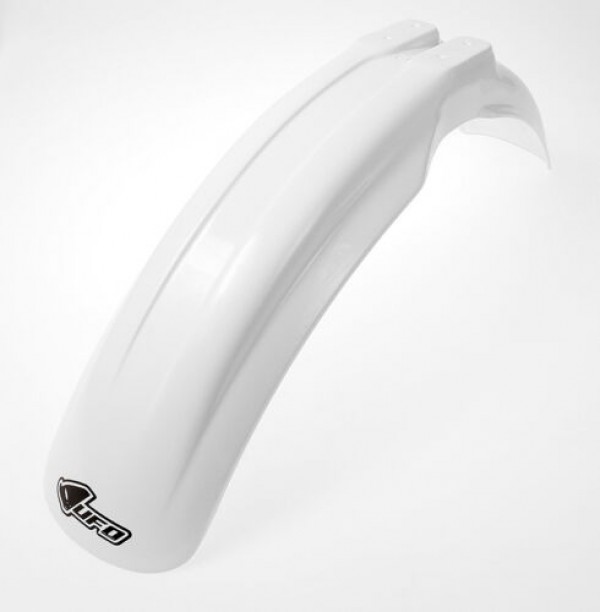 Honda CR125 CR250 CR500 1987-2001 UFO front fender mudguard (White)