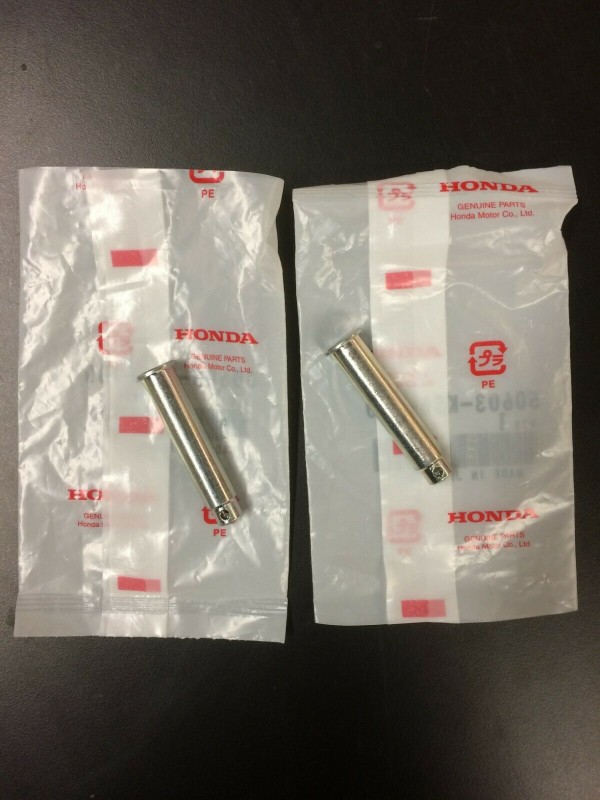 HONDA CR125 CR250 CR500 1989-01 Foot pegs pins (Pair)