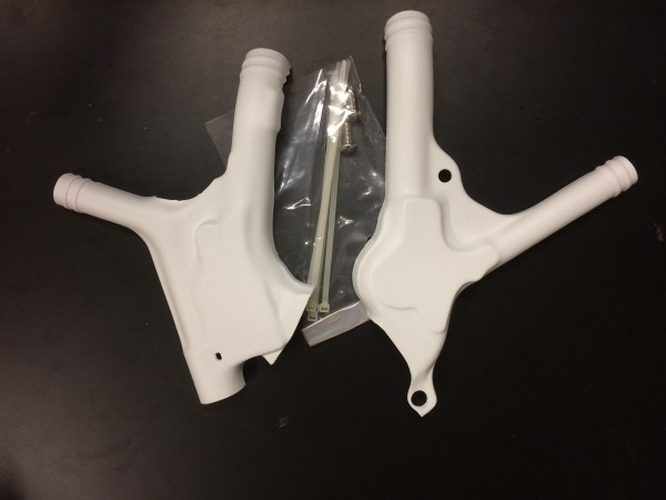 Honda CR125 1989 CR250 1988-89 CR500 1989 Frame Guards