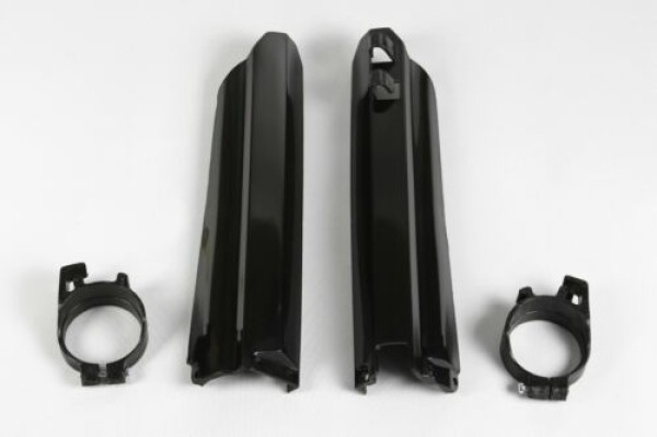 Yamaha YZ125 YZ250 1996-04 Fork Slider Protectors (Black)
