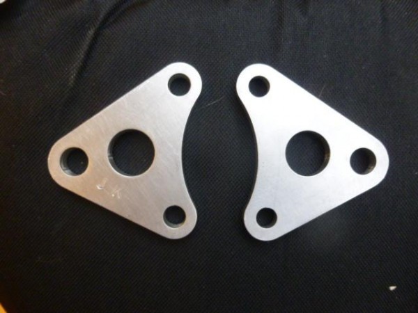 Honda CR250 1978-79 Alloy Front Engine Brackets