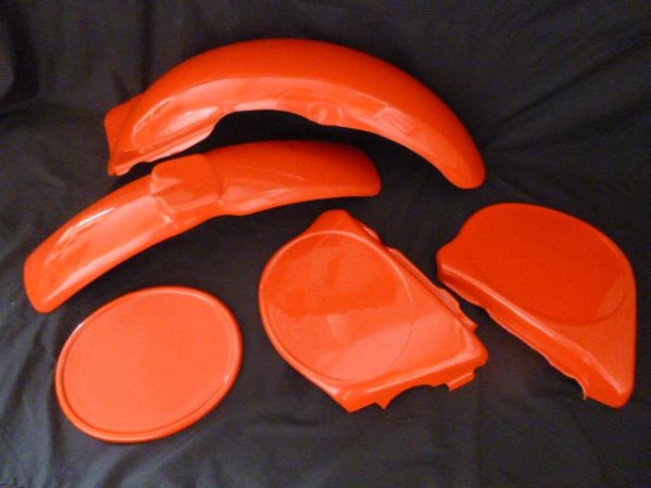 Honda CR125 1975 VMX Racing Full Plastic Kit